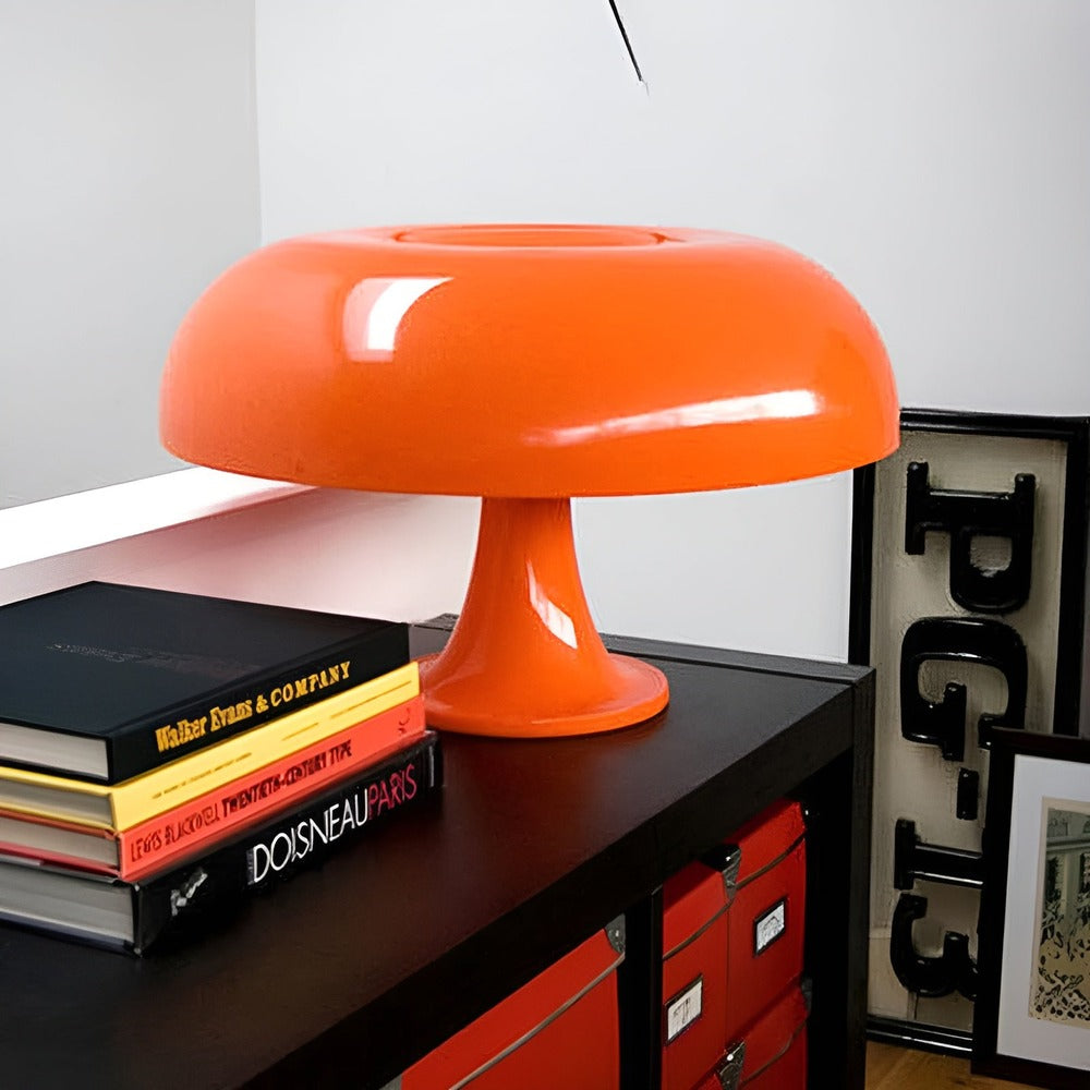 Vintage Sunrise - Vintageinspirerad LED-Bordslampa Med Svamp