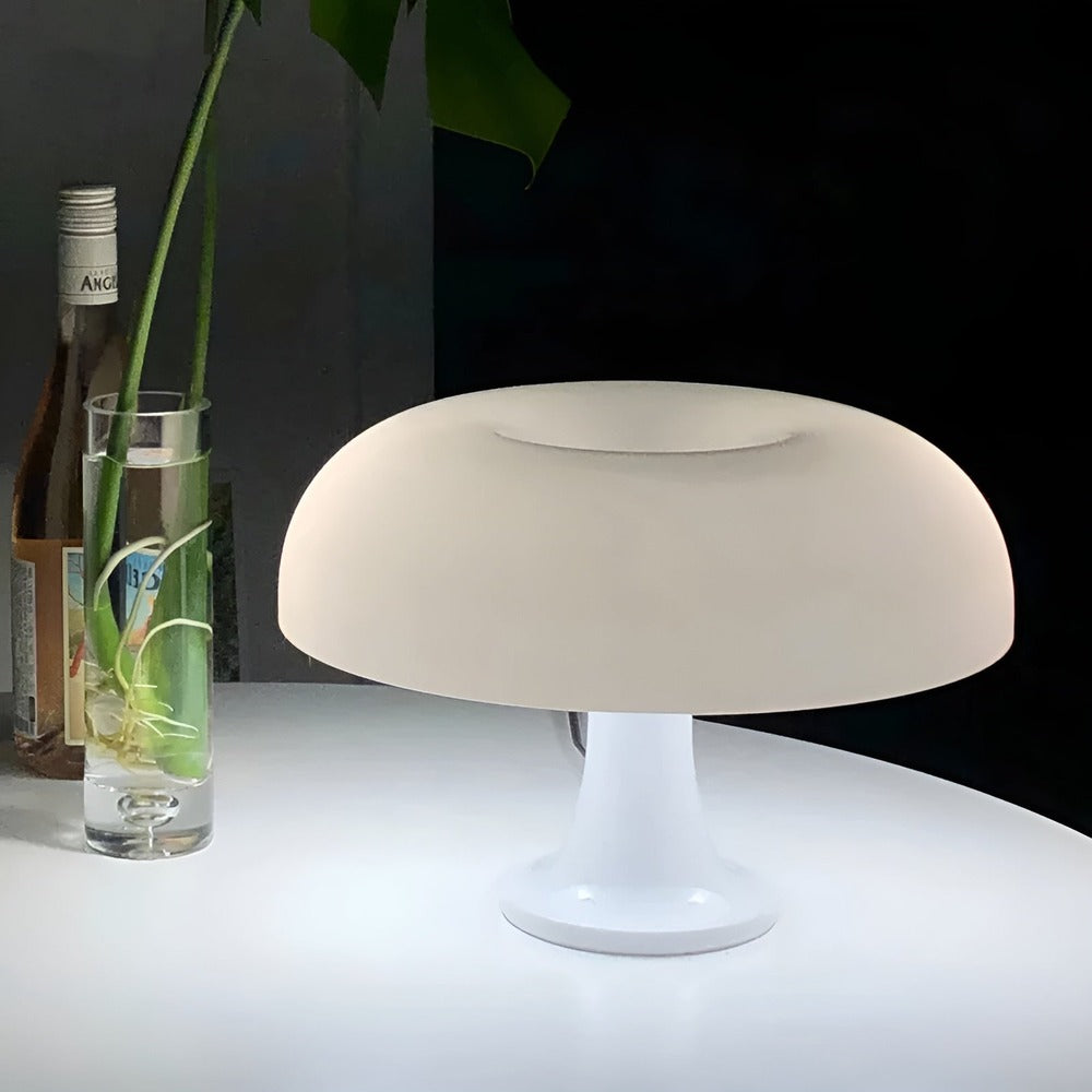 Vintage Sunrise - Vintageinspirerad LED-Bordslampa Med Svamp