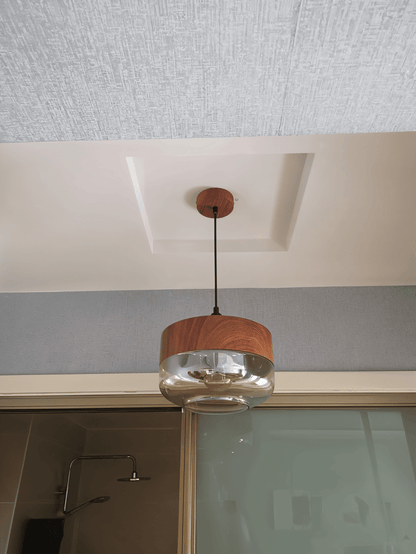 Nordic Gleam - Moderna Loftpendlar i Retroglas