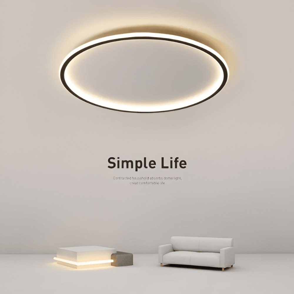 Radiant Orbit - Rund Dimbar LED-Taklampa