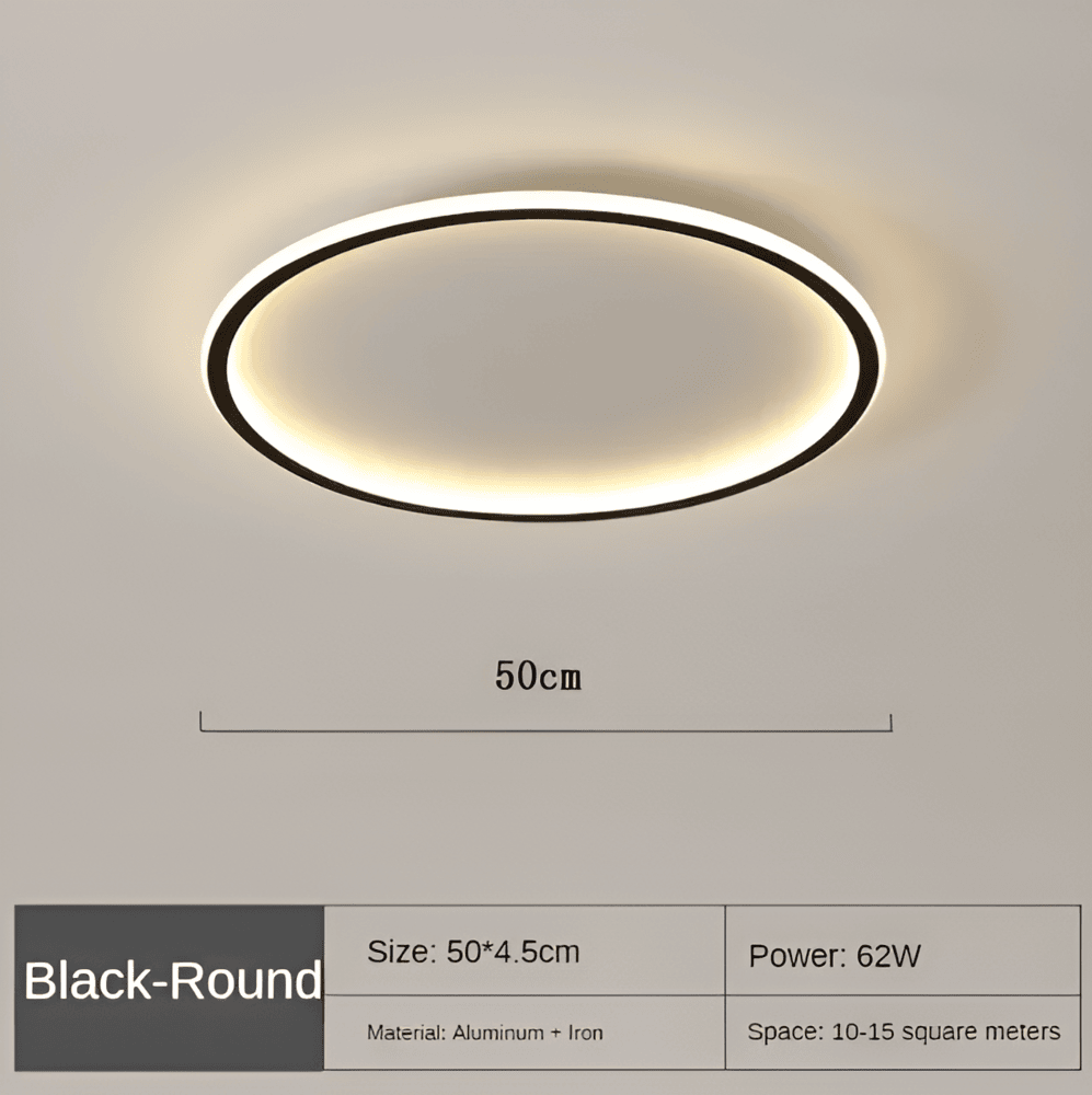 Radiant Orbit - Rund Dimbar LED-Taklampa