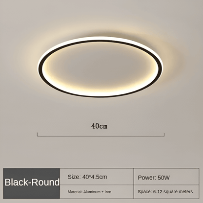Radiant Orbit - Rund Dimbar LED-Taklampa