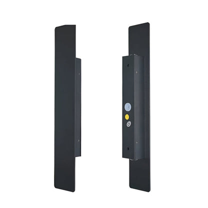 Rectangle WallLight - Rektangulär Vägglampa i Svart Aluminium För Inomhus- och Utomhusbruk
