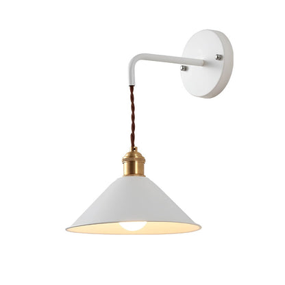 Retro Vintage Vägglampa - Vintageinspirerad Vägglampa med kon i Metall