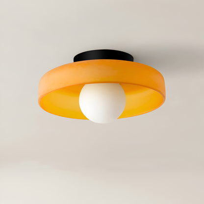 Samtida Rund LED Taklampa – Elegant belysningslösning