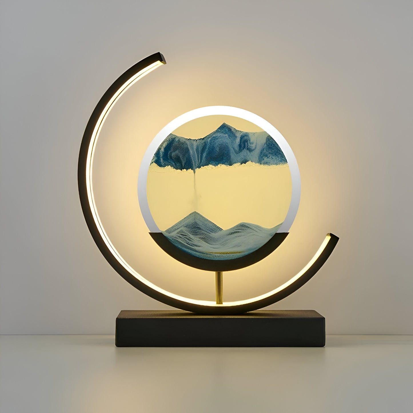 Sand Glow – sandlampa med app och fjärrkontroll – dimbar med 3 ljusfärger