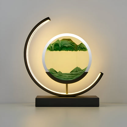 Sand Glow – sandlampa med app och fjärrkontroll – dimbar med 3 ljusfärger