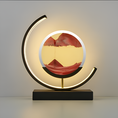Sand Glow – sandlampa med app och fjärrkontroll – dimbar med 3 ljusfärger