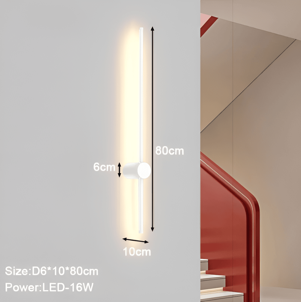 Streamline - Linjär LED-Vägglampa i Skandinavisk Stil