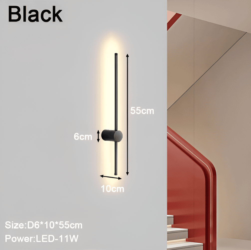 Streamline - Linjär LED-Vägglampa i Skandinavisk Stil