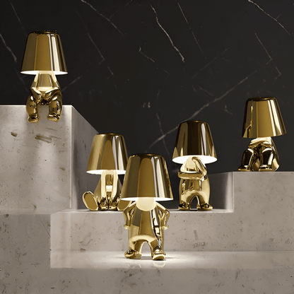 The Philosopher - Elegant LED-lampa, USB-driven, Trådlöst Dimbar