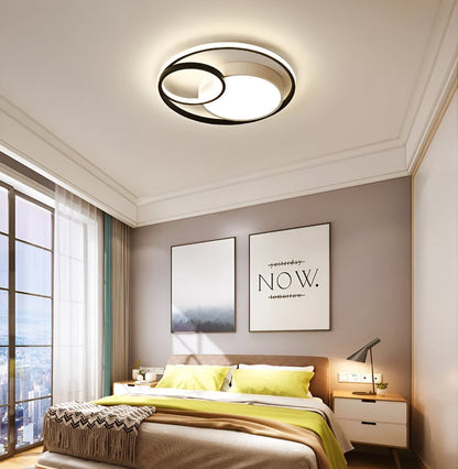 TriCircula Taklampa - Modern Rund Dimbar LED Taklampa