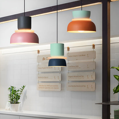 VividGlow- Vivid Metall Macaron LED-pendellampa