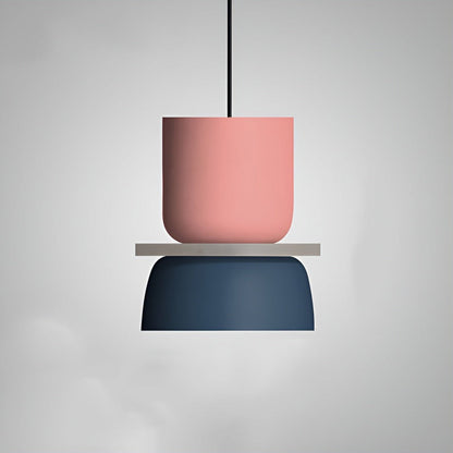 VividGlow- Vivid Metall Macaron LED-pendellampa