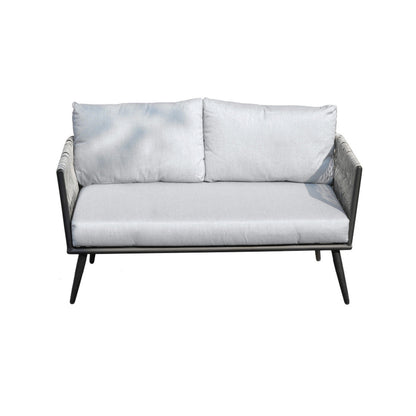 Direct Wicker Aluminum Frame Wicker Sofa Set with Coffee Table PAS-1649B