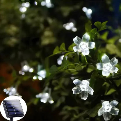 SolarFlora - Solcellsblomma Trädgårdsdekoration