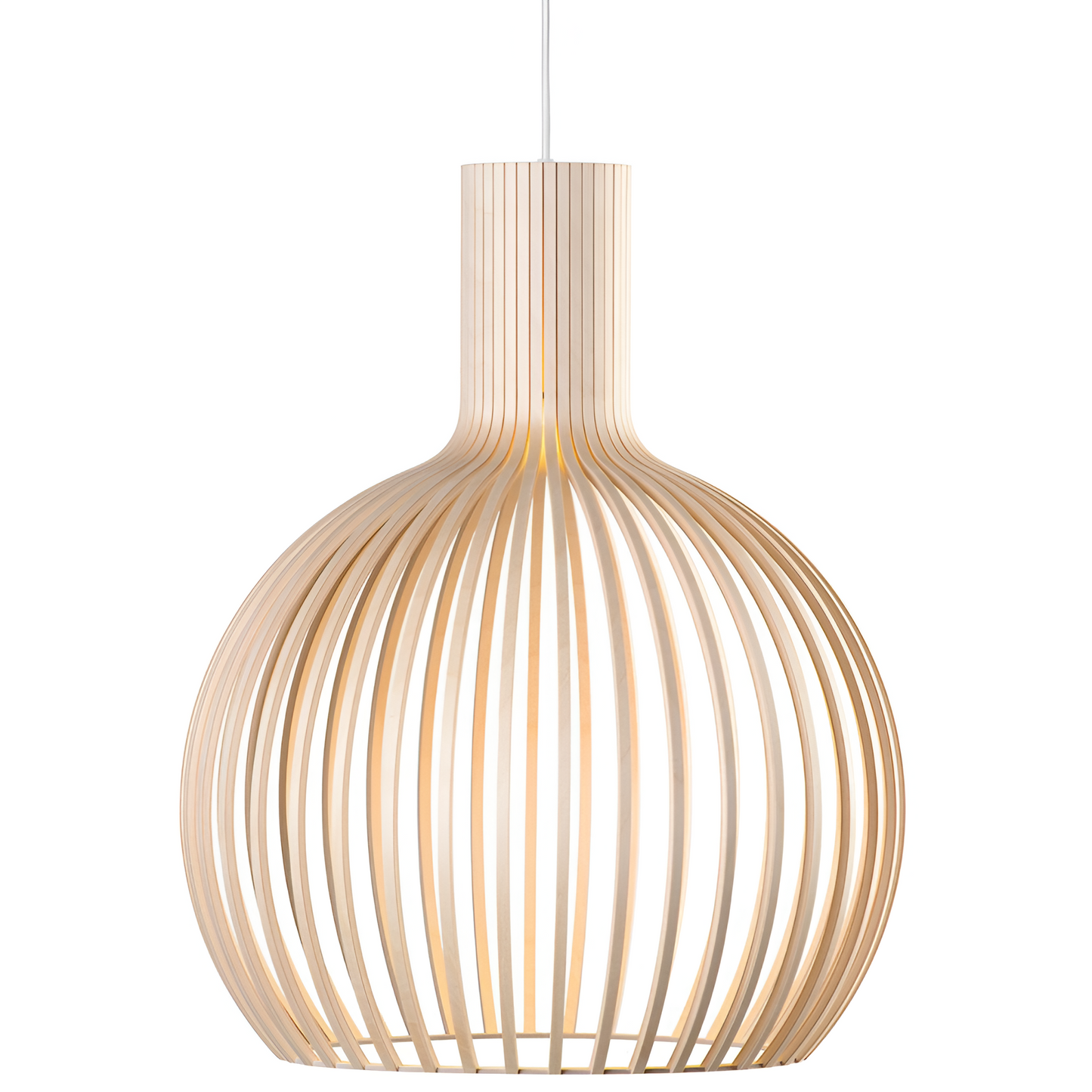 Nordic Wood Taklampa – Vintage Taklampa i Trä med Rustik Design för Vardagsrum